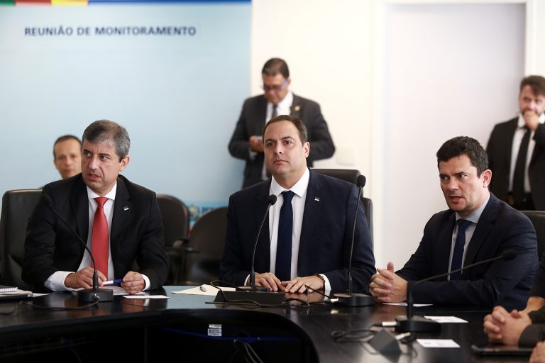 Sérgio Moro participa de reunião do Pacto Pela Vida e elogia programa