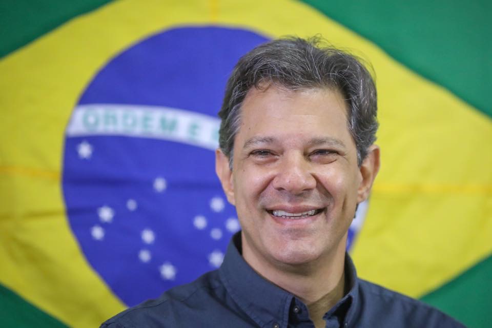 Fernando Haddad volta ao Recife para participar de atividades políticas