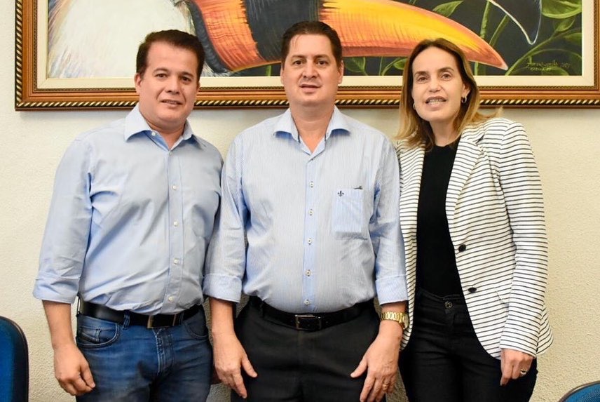 Presidente estadual do PSDB recebe pré-candidatos a prefeito pela sigla