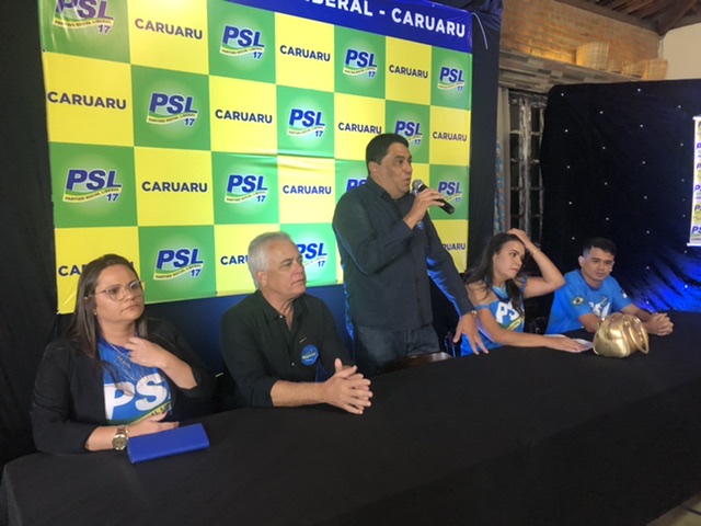 Manoel Santos será o nome do PSL para disputar a Prefeitura de Caruaru