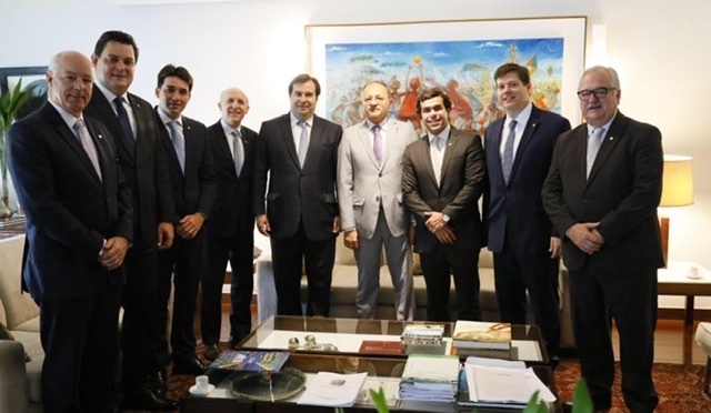 Silvio se reúne com Maia para criação de Comissão do Novo Pacto Federativo