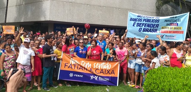 Sindicato dos Bancários de Pernambuco lança Campanha contra privatização da Caixa