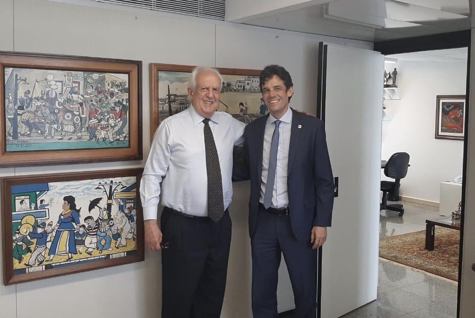 Em Brasília, Daniel Coelho se reúne com Jarbas Vasconcelos