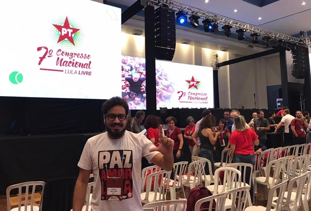Finizola marca presença em Congresso Nacional do PT