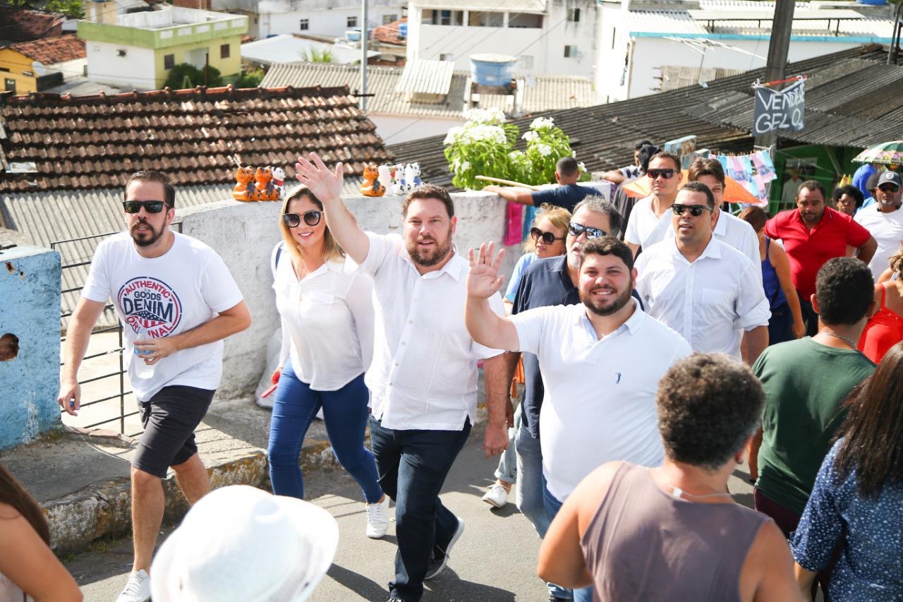 Wanderson Florêncio sobe o Morro da Conceição e diz que 2020 será de mudanças