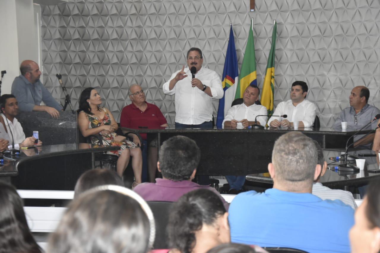 Eduardo da Fonte e Eriberto Medeiros cumprem agenda pelo Estado