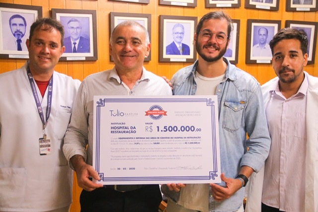 Túlio Gadêlha destina emenda de R$ 1,5 mi ao Hospital da Restauração