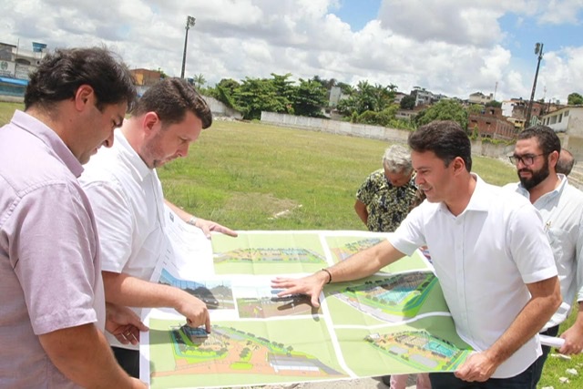 Em Jaboatão, Anderson Ferreira anuncia construção de um novo parque com 10 mil m²