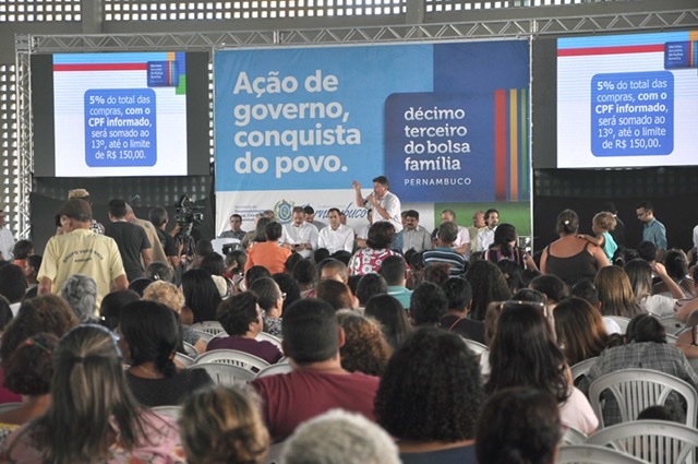 Governo de Pernambuco inicia pagamento da 13ª parcela do Bolsa Família nesta quarta (12)