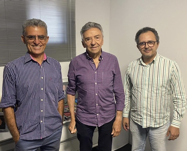 Novo presidente do PV Caruaru, Márcio Sales, se reúne com Zé Queiroz