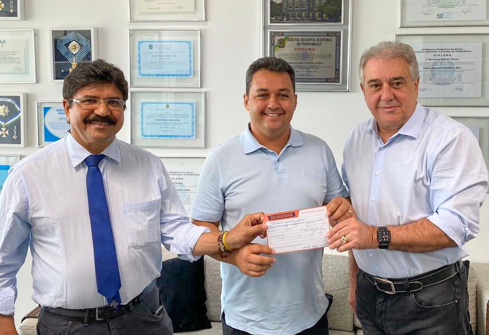 Solidariedade filia pré-candidato a prefeito de Ouricuri