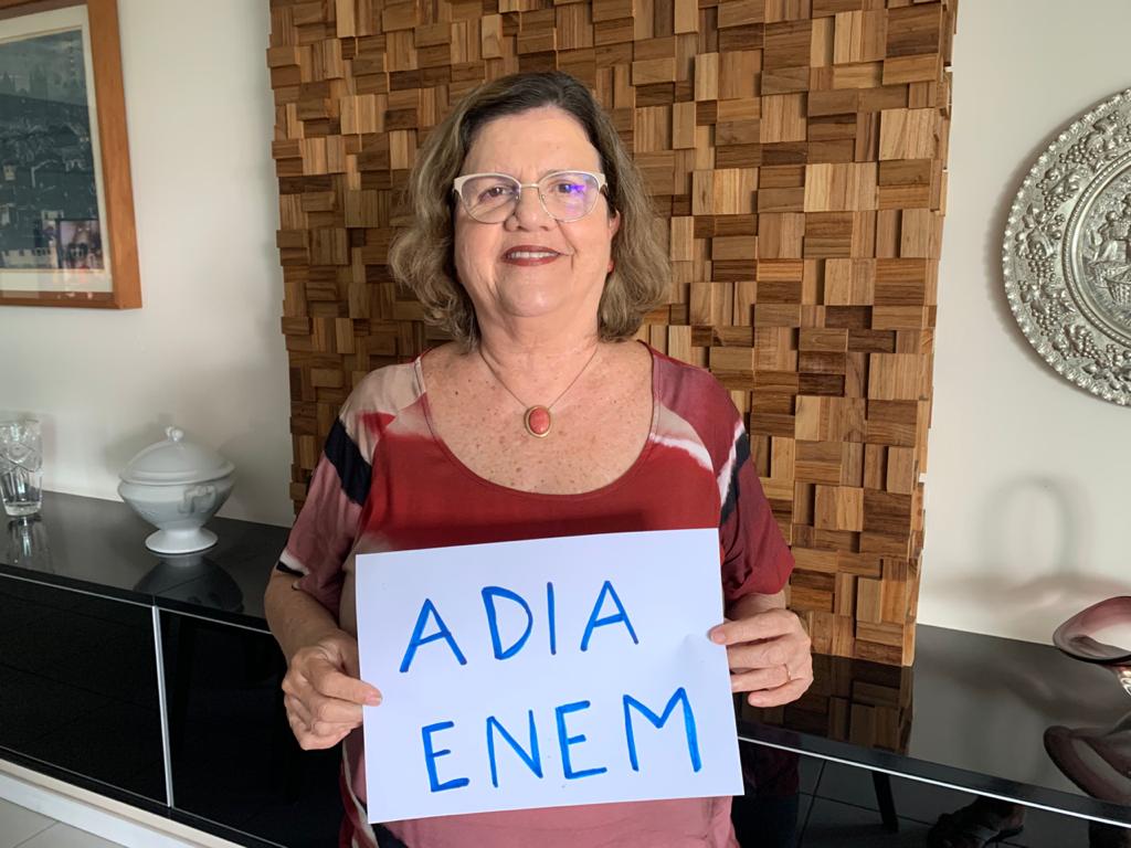 Deputada Teresa Leitão defende adiamento do Enem 2020