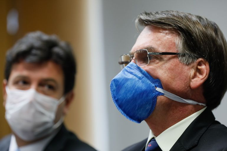 Coronavírus: Ministério da Saúde supera avaliação positiva de Bolsonaro