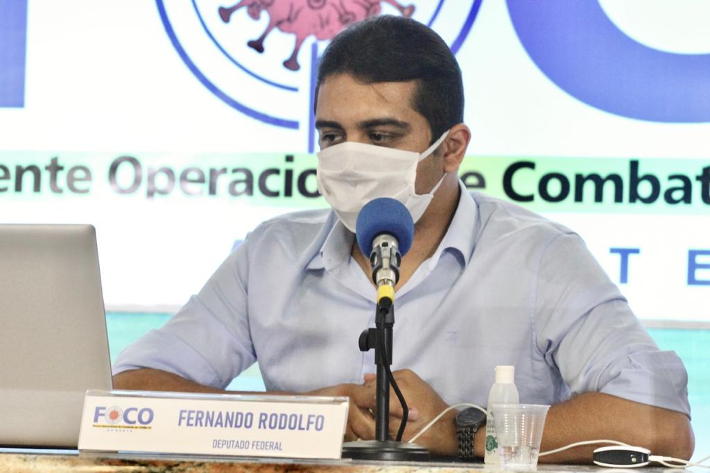 Fernando Rodolfo garante R$ 4,5 mi para ações de combate ao coronavírus em Caruaru