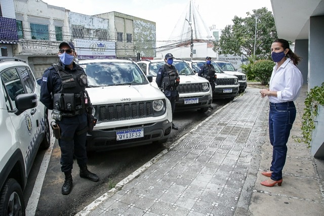 Prefeitura de Caruaru recebe sete novas viaturas para a Guarda Municipal
