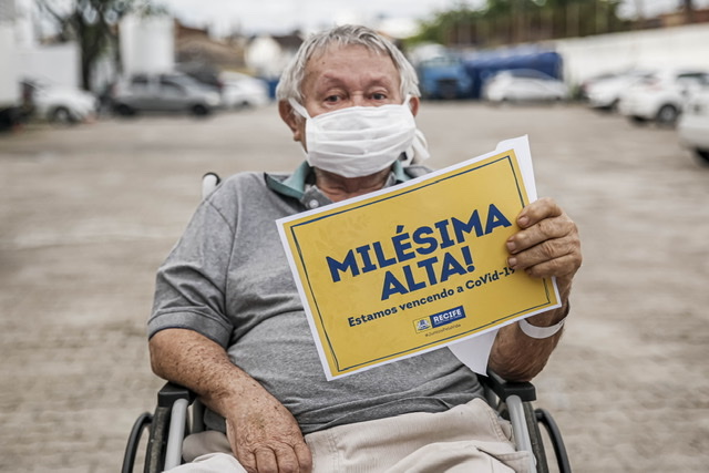 Hospitais de campanha do Recife registram mil pacientes curados de covid-19