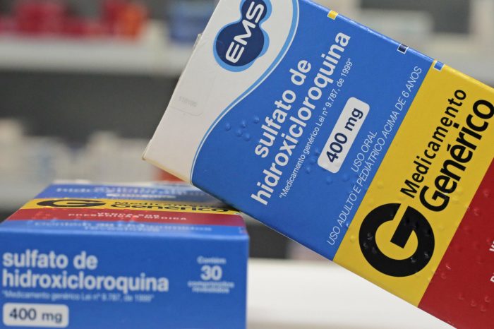 OMS suspende testes com cloroquina