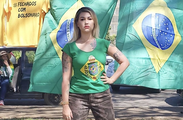 Sara Winter é presa pela Polícia Federal em Brasília