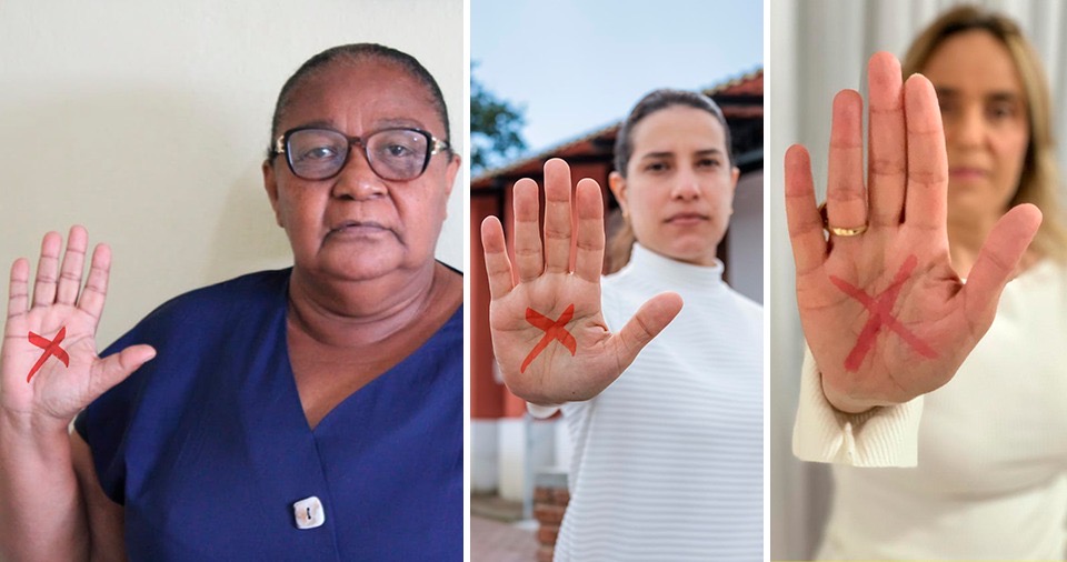 Mulheres do PSDB aderem à campanha contra a violência doméstica