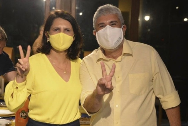 Em Canhotinho, Sandra Paes anuncia Marco Torres como vice