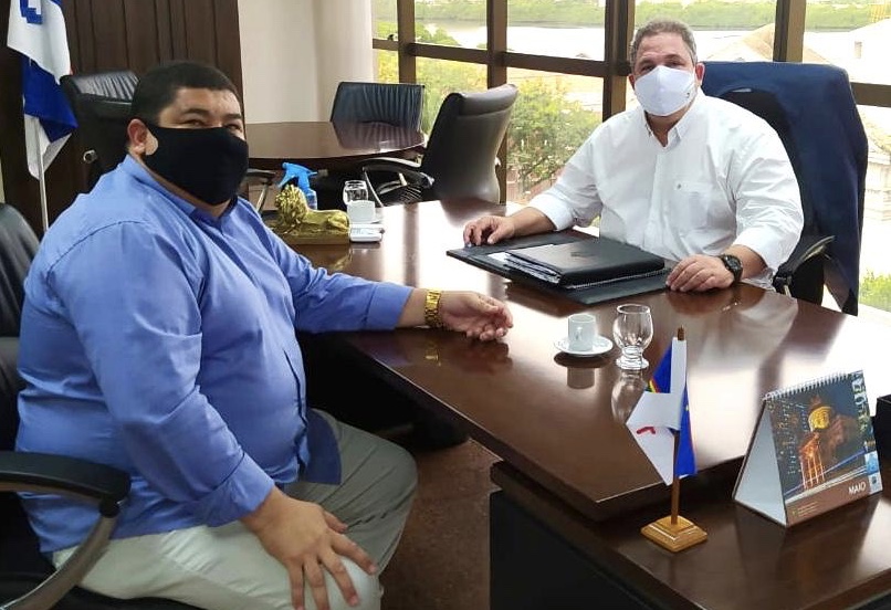 Luciel Emerson se reúne com presidente da Alepe