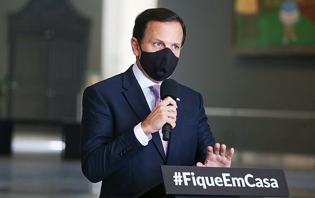 Doria prevê vacina contra Covid-19 para janeiro