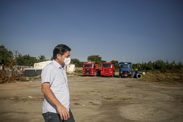 Incêndio atinge barracos onde Geraldo Julio prometeu habitacional