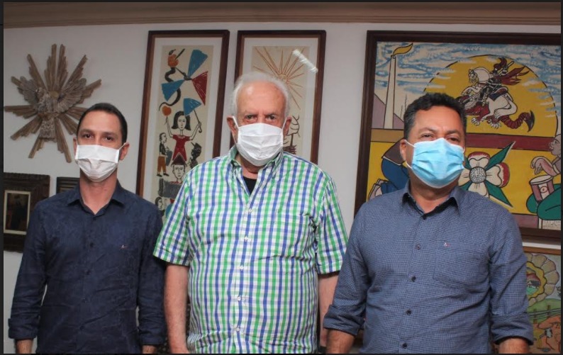 Jarbas recebe pré-candidato a prefeito de Águas Belas