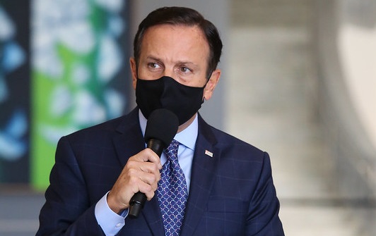 João Doria testa positivo para Covid-19