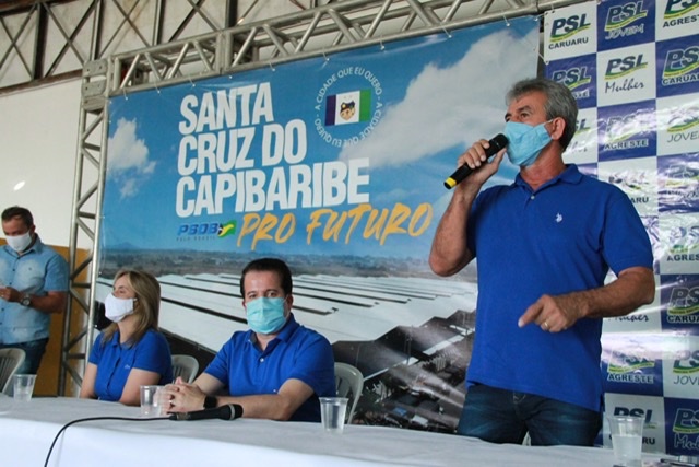 Em Santa Cruz, PSL declara apoio à pré-candidatura de Dida de Nan