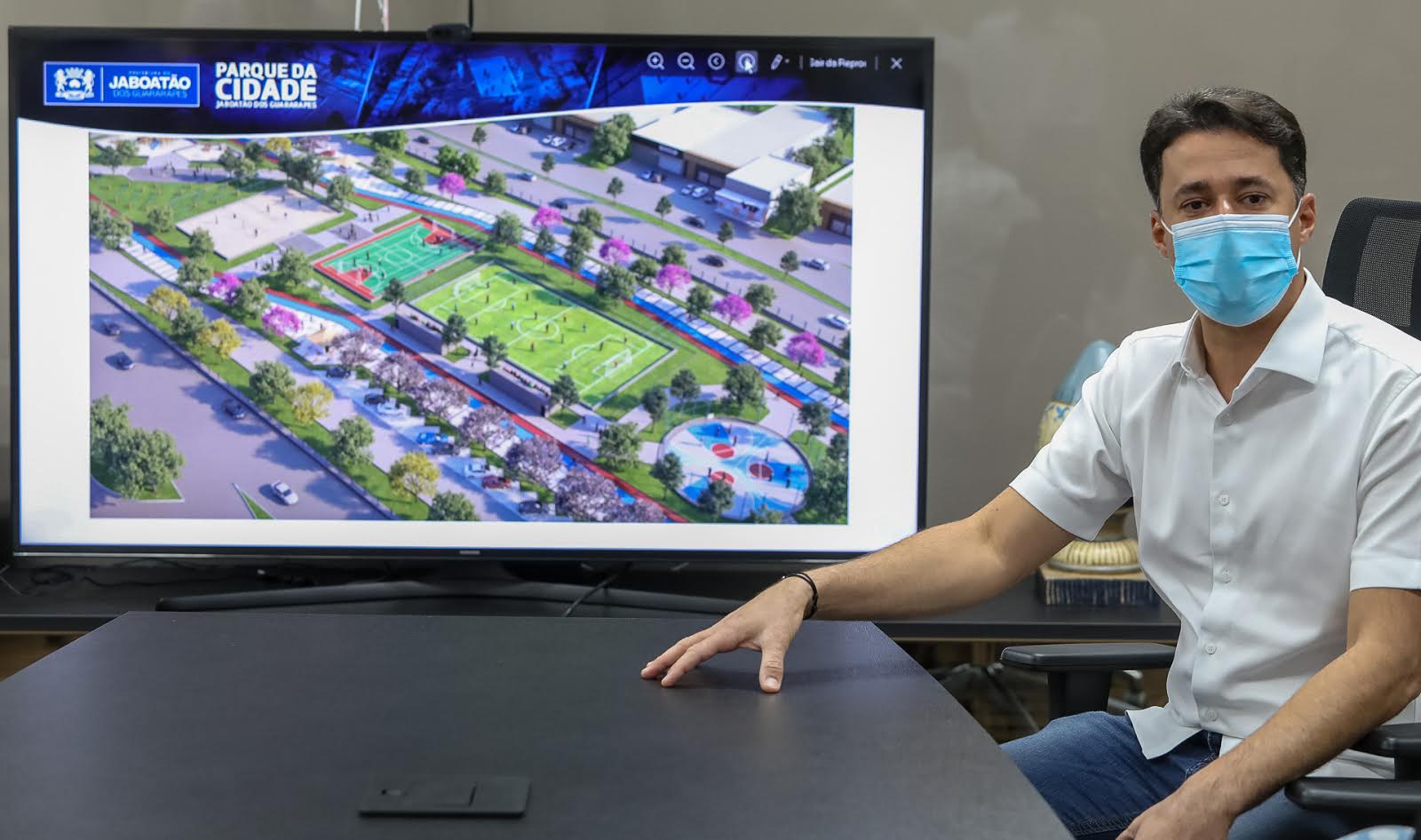 Jaboatão anuncia construção do maior parque urbano da RMR