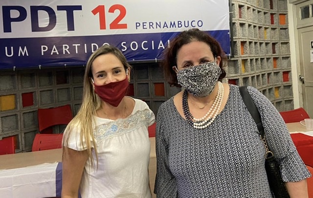 Isabella de Roldão participa de encontro de mulheres do PDT