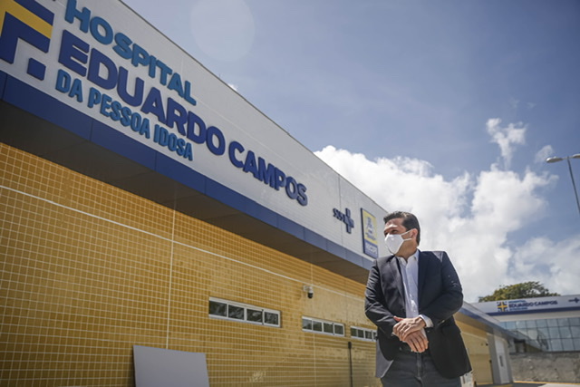 Hospital Eduardo Campos da Pessoa Idosa recebe os últimos ajustes para abertura ao público