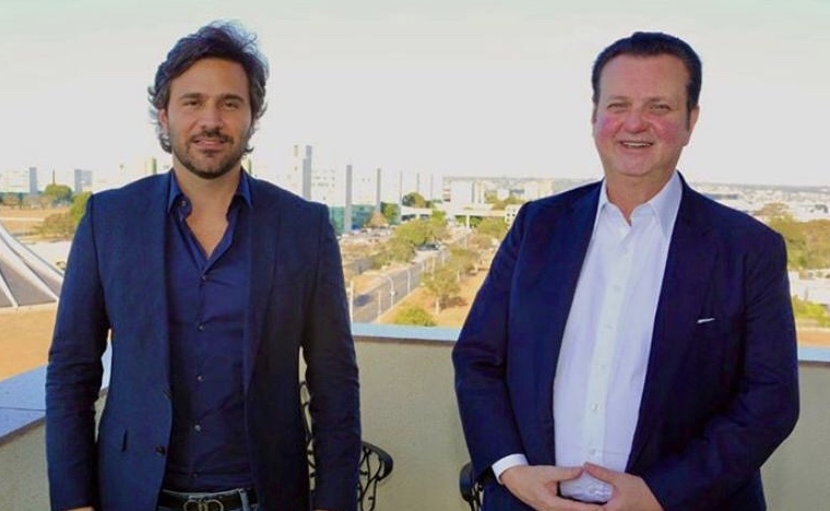 Rodrigo Novaes e Kassab discutem fortalecimento do PSD em Pernambuco