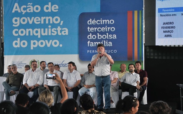 Governo do Estado paga parcela aos beneficiários do 13º do Bolsa Família