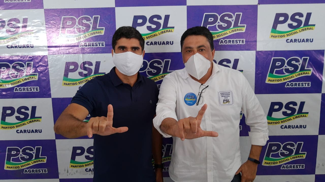 Em convenção, PSL ratifica Manoel Santos na vice de Lessa