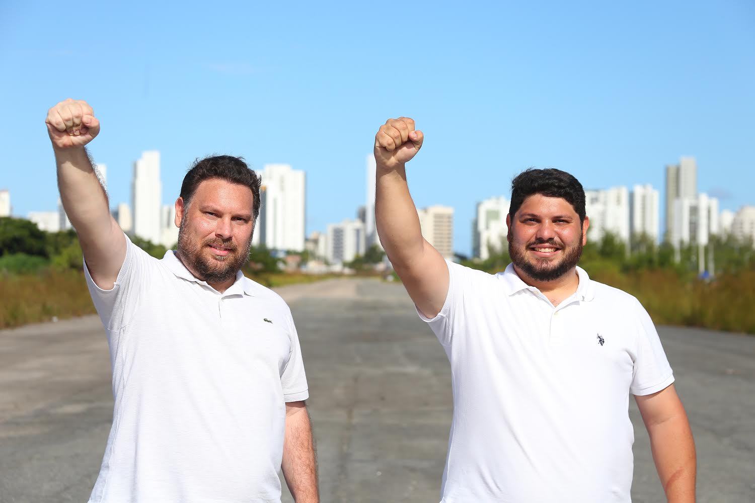 Wanderson comemora anúncio de parque no antigo Aeroclube