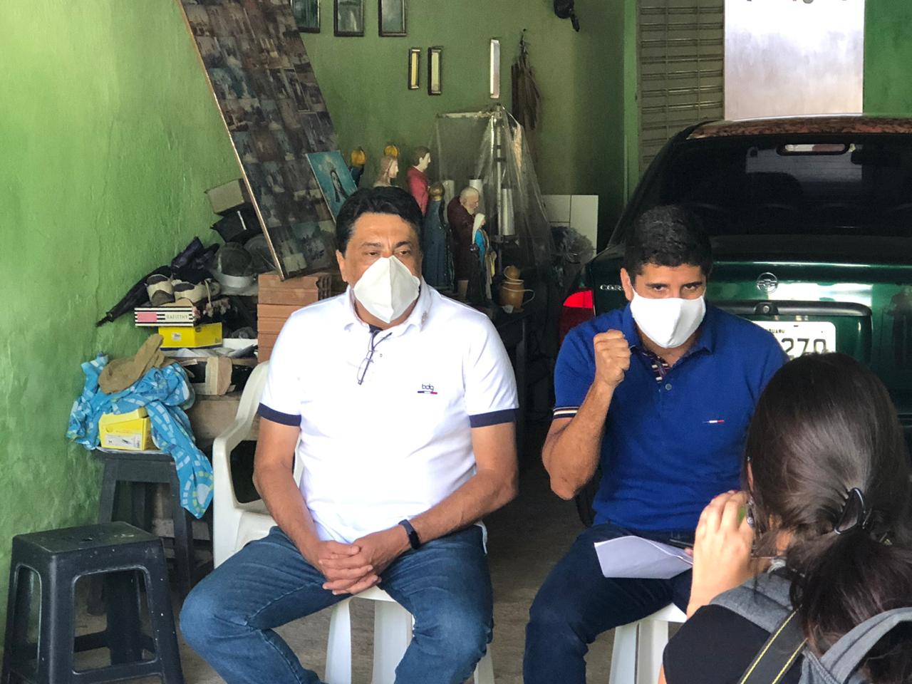 Lessa e Manoel dão a largada para a corrida eleitoral