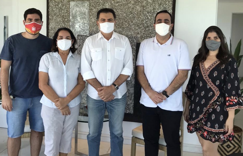 Tony Gel recebe Marcelo Gomes para tratar sobre estratégias de campanha