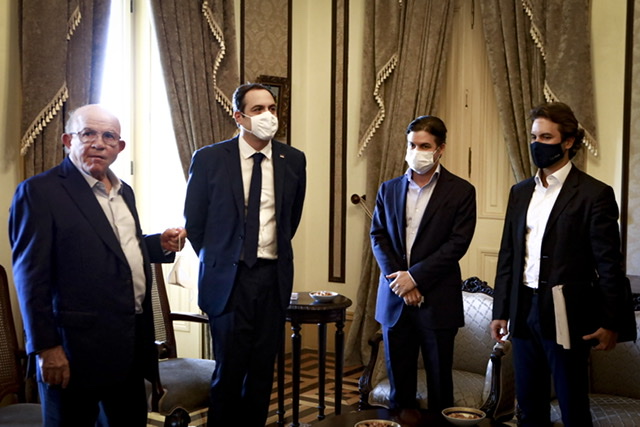 Paulo Câmara recebe representantes dos grupos Evipar e UnitedHealth