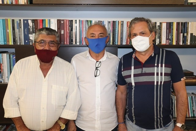 Tadeu Alencar recebe candidato a prefeito de Toritama