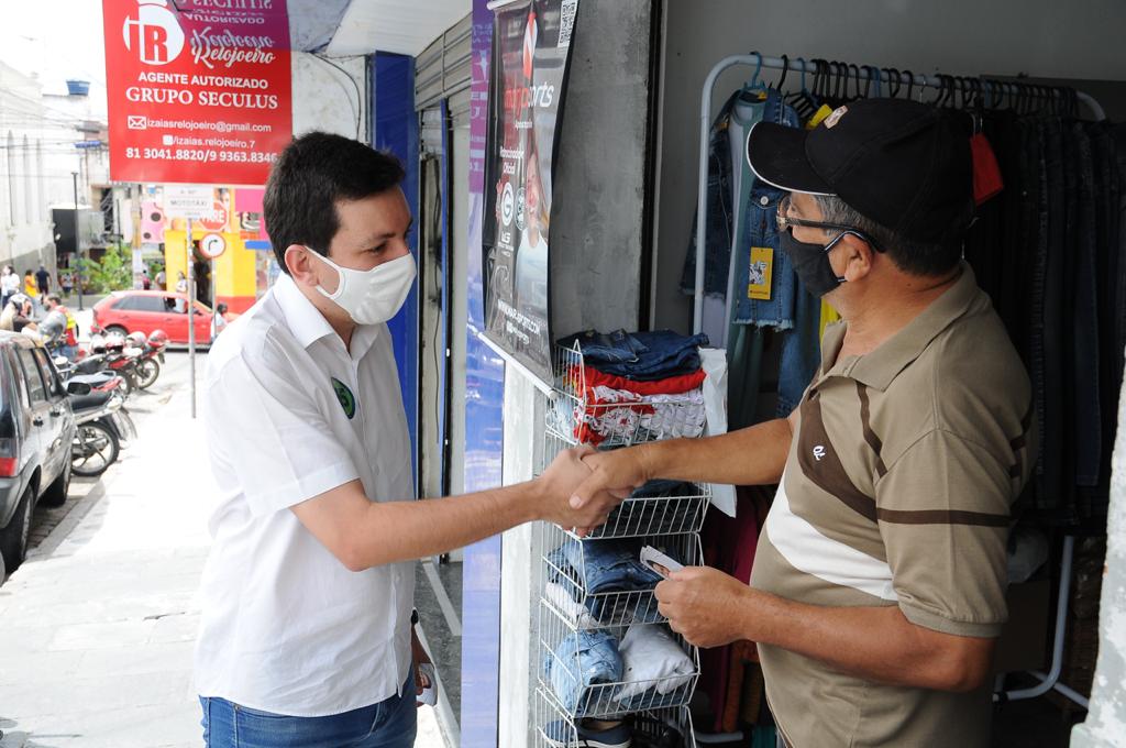 Raffiê propõe obras de melhoria para o Centro de Caruaru