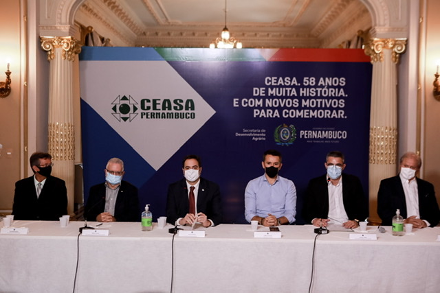 Paulo Câmara anuncia R$ 3,4 milhões para obras de ampliação no Ceasa