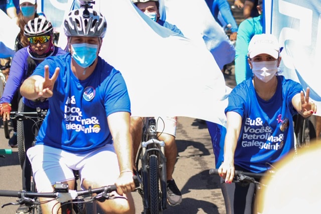 Miguel se compromete a criar novas ciclovias e ciclorotas culturais