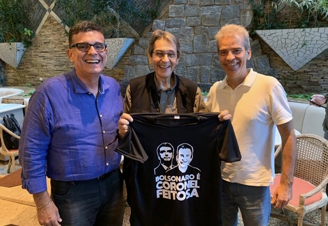 Feitosa parabeniza Meira por assumir presidência do PTB em Pernambuco