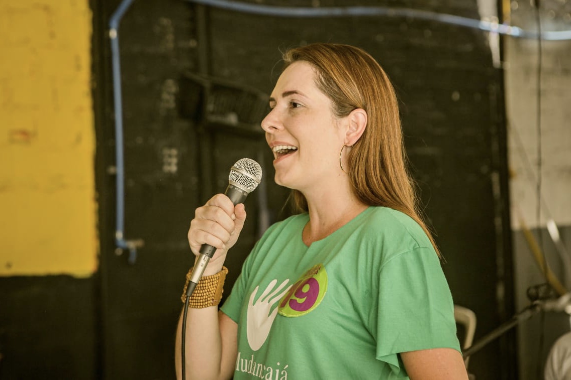 Através de nota, Patrícia Domingos enaltece apoio de Bolsonaro