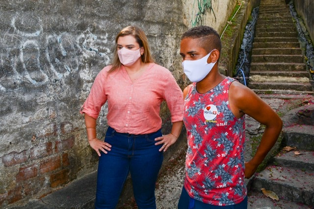 Marília garante colocar corrimão em 100% das escadarias dos morros