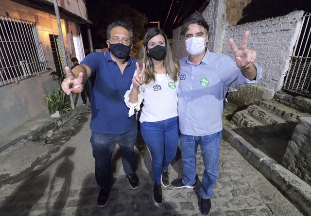 Celso e Patrícia visitam Amaro Branco com o deputado Raul Henry