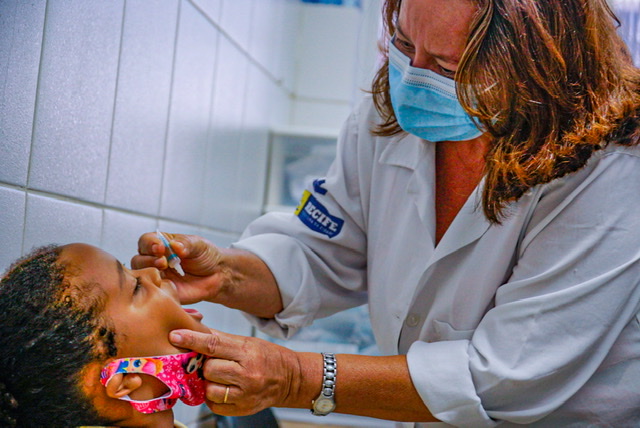 Pernambuco alcança topo do ranking da vacinação contra a poliomielite