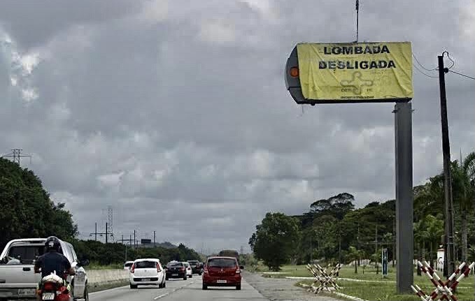 DER desligará lombadas eletrônicas durante o feriado de Natal